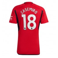 Koszulka piłkarska Manchester United Casemiro #18 Strój Domowy 2023-24 tanio Krótki Rękaw
